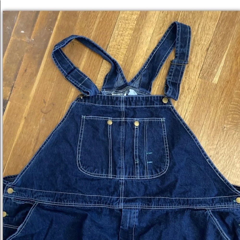 KingSize Brand Coveralls  Men’s Actual Size Is  57”x27” (Tag Is 58x38) Denim EUC